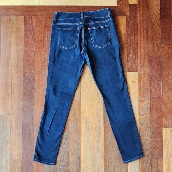 GAP Curvy Skinny Medium Wash Faded Jeans Size 28R - Picture 11 of 15